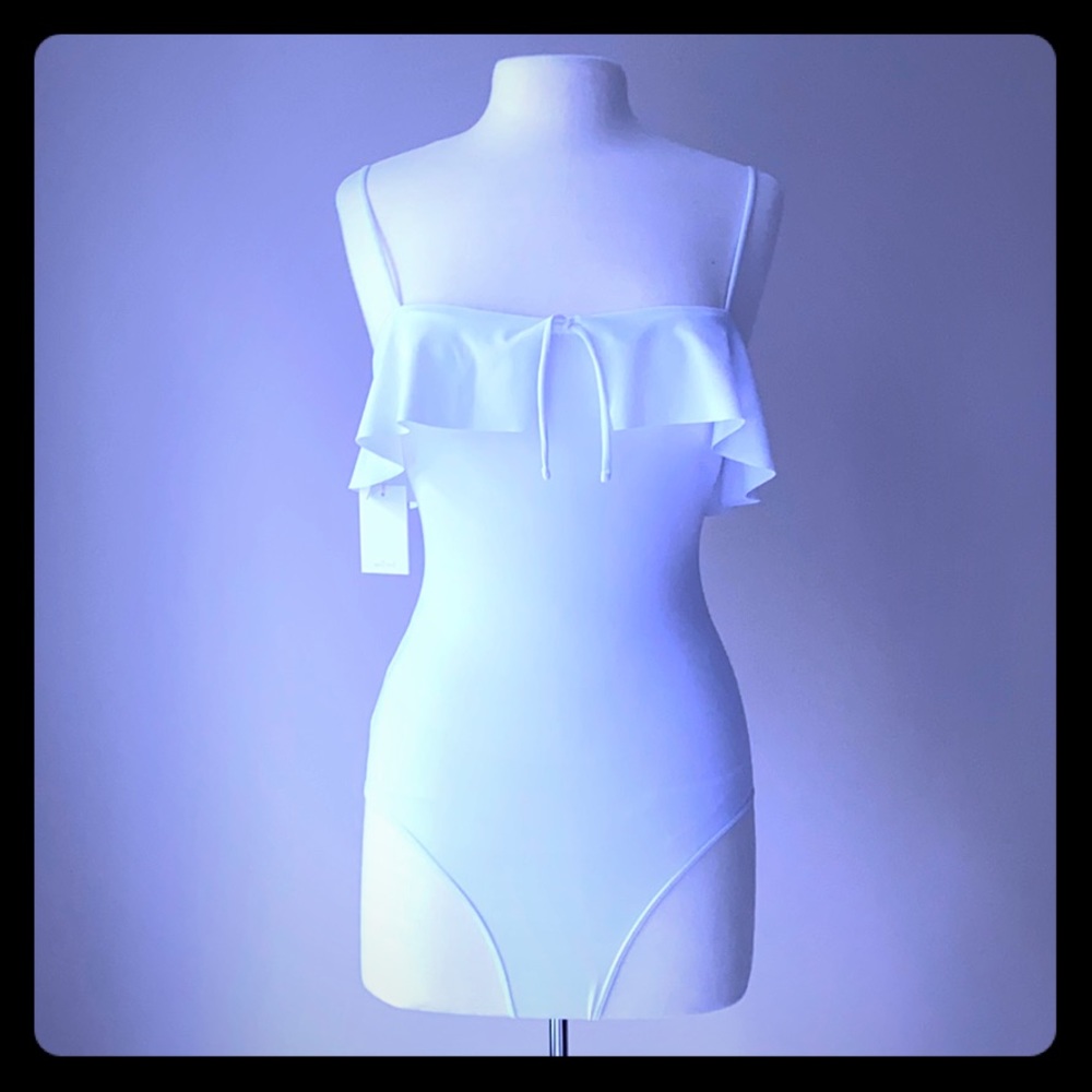 White Wilfred Bodysuit/Swimsuit